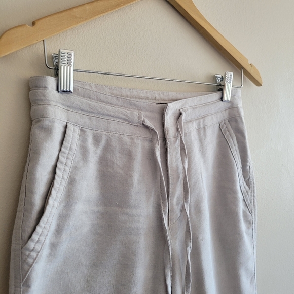 Beige Linen Pants - Picture 2 of 7